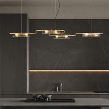 Brock Iron 8 Light Pendant